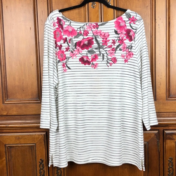 Karen Scott Tops - EUC🌷KAREN SCOTT Plus Long Sleeve Top 2X